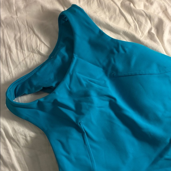 Blue Racerback Tank Top - Picture 4 of 4